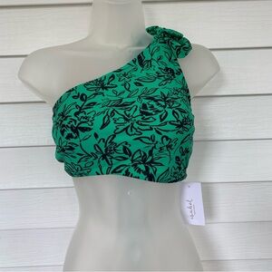 Isabel Maternity by Ingrid & Isabel Green Floral Bikini Top